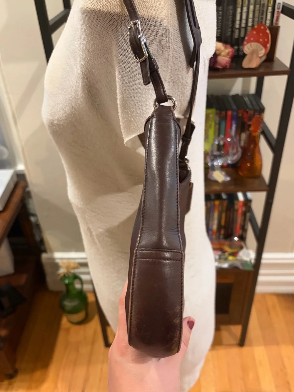 Vintage Brown Coach Ergo Demi Bag - 8319